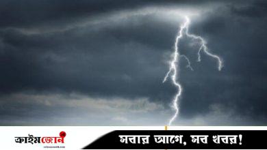 রাজবাড়ীতে বজ্রপাতে নিহত ২