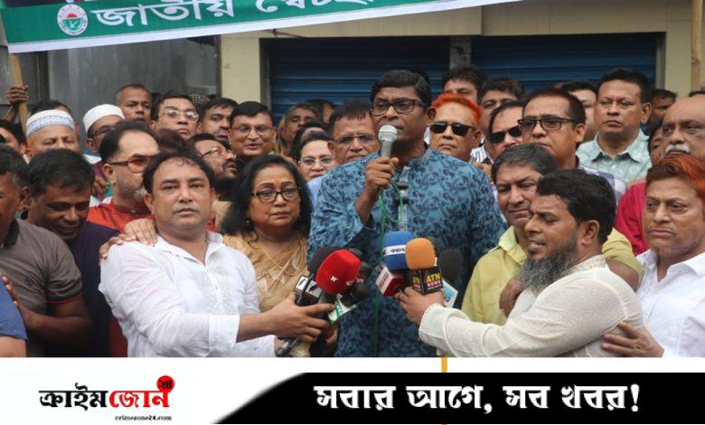 জাপার সমাবেশে আসার পথে পুলিশের বাধার অভিযোগ