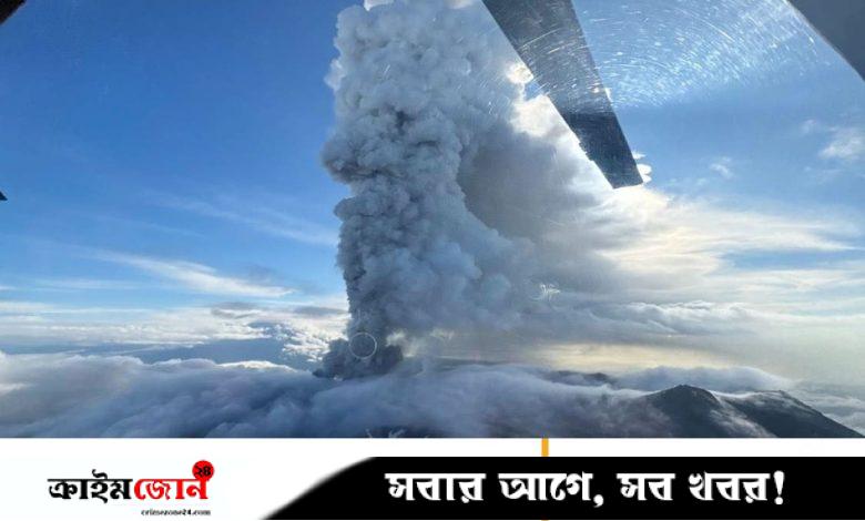 রাশিয়ায় ৬০০ বছর পর জাগল আগ্নেয়গিরি, ছাই উঠে গেলে ৬ হাজার মিটার