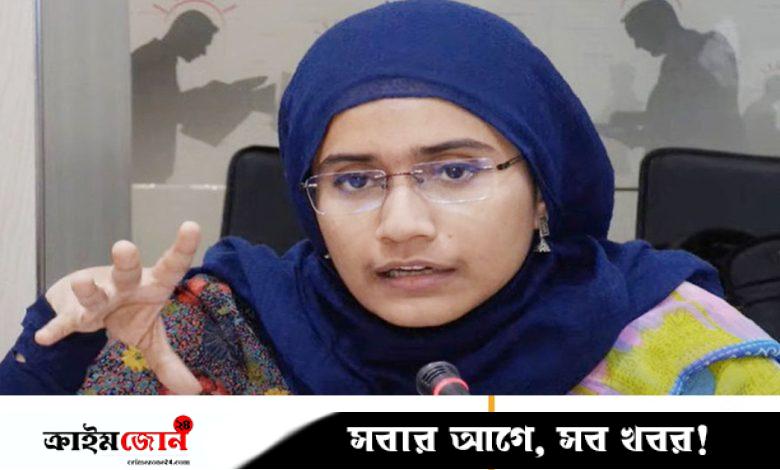 ‘বাংলার ইয়াজিদ’ হাসিনার বিচার শেষ না করে আমরা রাজপথ ছাড়ব না: সামান্তা