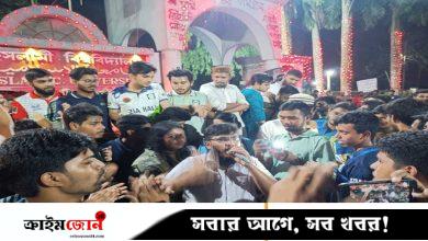 ইবি শিক্ষার্থী সাজিদ হত্যার বিচার দাবিতে বিক্ষোভ, উচ্চতর তদন্তের সুপারিশ