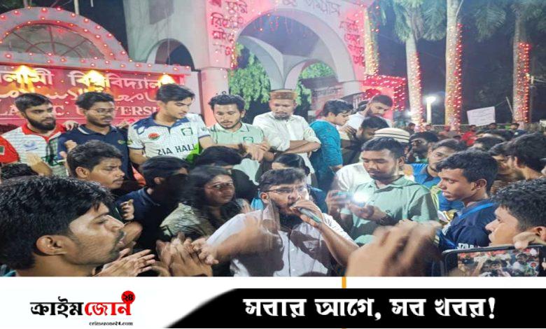 ইবি শিক্ষার্থী সাজিদ হত্যার বিচার দাবিতে বিক্ষোভ, উচ্চতর তদন্তের সুপারিশ
