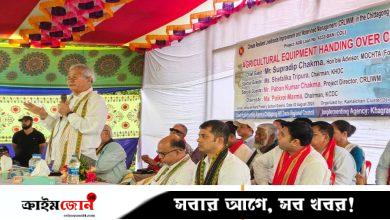 খাদ্যঘাটতি থাকবে না, এমন বাংলাদেশ গড়তে চাই: সুপ্রদীপ চাকমা