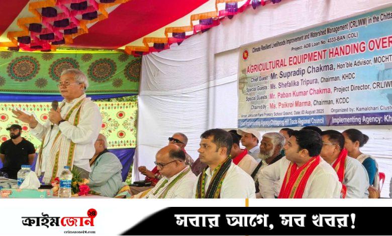 খাদ্যঘাটতি থাকবে না, এমন বাংলাদেশ গড়তে চাই: সুপ্রদীপ চাকমা