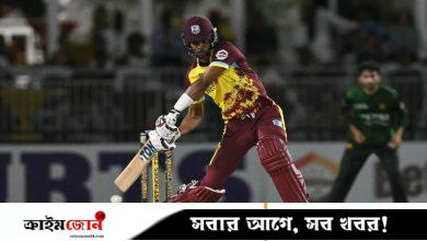 এমন বিরল ঘটনা ঘটল শুধু পাকিস্তান-ওয়েস্ট ইন্ডিজ ম্যাচেই