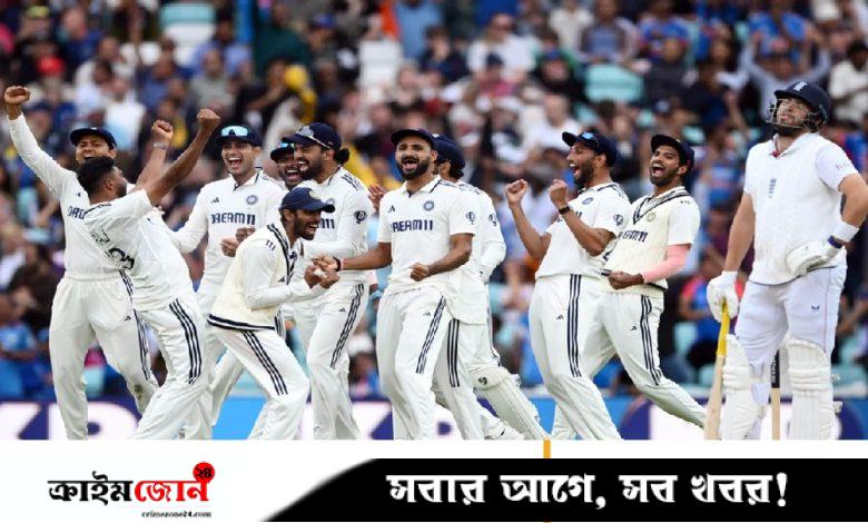 নাটকীয় জয়ে ইংল্যান্ডে সিরিজ বাঁচাল ভারত