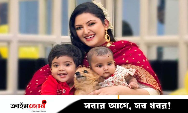 মেয়েকে নিয়ে সমালোচনার কড়া জবাব দিলেন পরীমনি