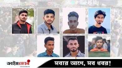 গুলিতে ঝরে যায় সাত তরুণের প্রাণ