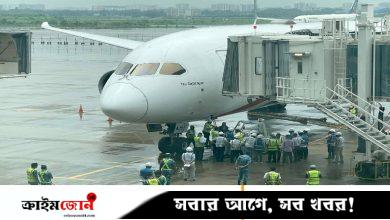 শাহজালালের তৃতীয় টার্মিনালে অবতরণ করল বিমানের প্রথম ফ্লাইট