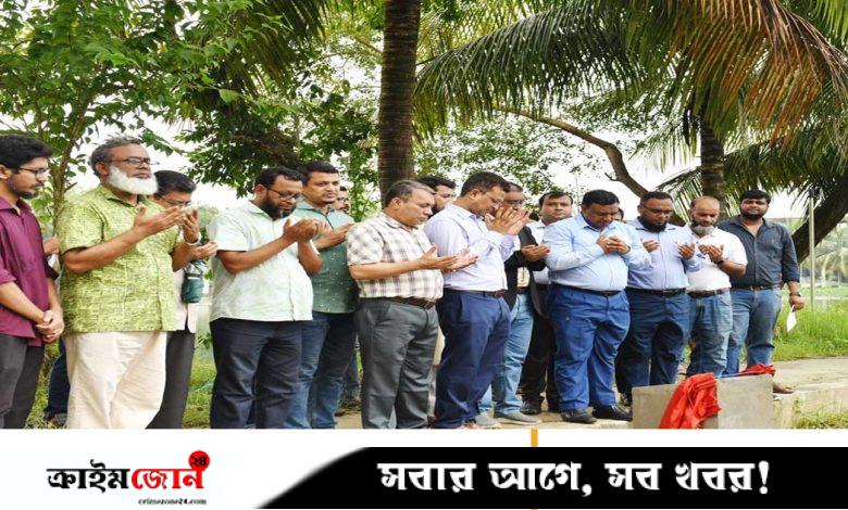 খাদ্যের নিরাপত্তা নিশ্চিতকরণে নোবিপ্রবিতে গ্রিনহাউসের ভিত্তিপ্রস্তর স্থাপন