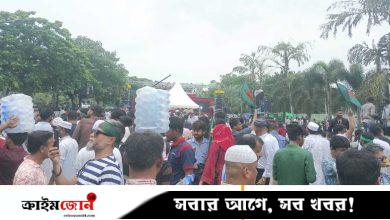মানিক মিয়া অ্যাভিনিউয়ে জড়ো হচ্ছে মানুষ, সংসদ ভবন এলাকাজুড়ে নিরাপত্তা জোরদার