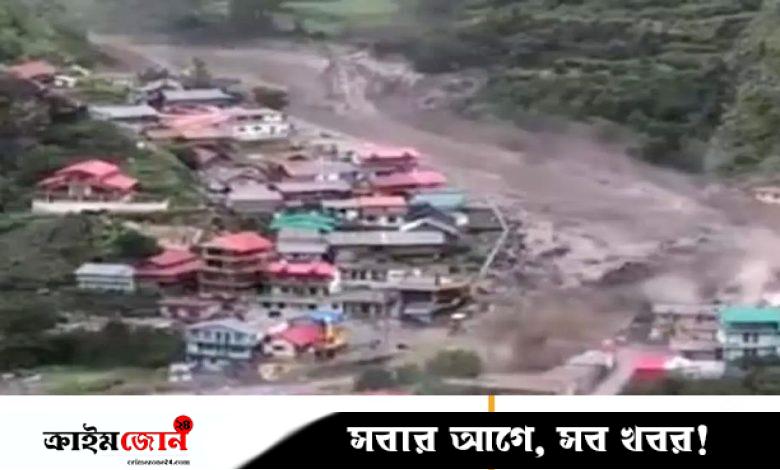 উত্তরাখণ্ডে আকস্মিক বন্যায় ব্যাপক ক্ষয়ক্ষতি, ৪ জনের মৃত্যু, অনেকে নিখোঁজ