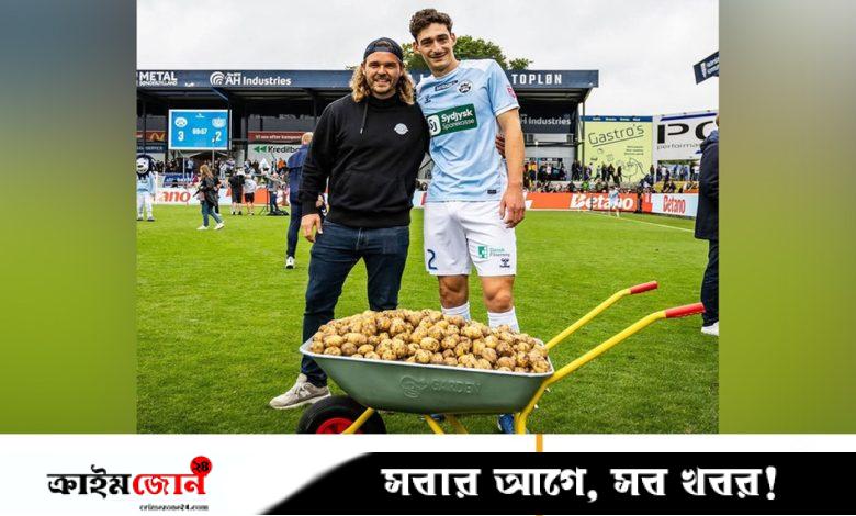 ম্যাচসেরা হয়ে পেলেন ৫৫ কেজি আলু
