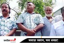‘জয় বাংলা’ স্লোগান দিয়ে বক্তব্য শেষ করলেন রিকশাচালক দলের নেতা, বিতর্ক
