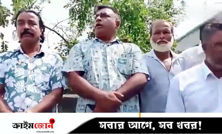 ‘জয় বাংলা’ স্লোগান দিয়ে বক্তব্য শেষ করলেন রিকশাচালক দলের নেতা, বিতর্ক