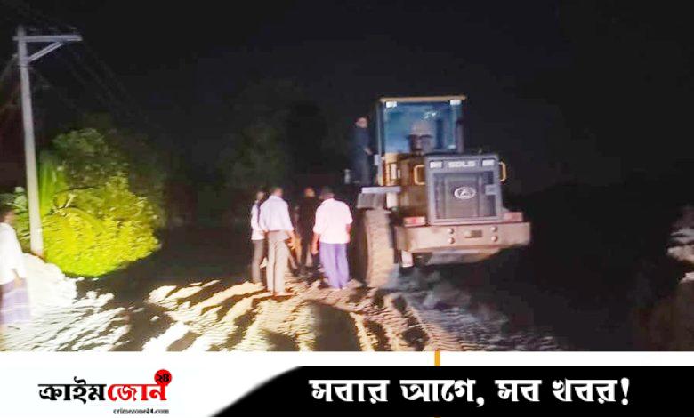 শ্রীনগরে অবৈধভাবে মাটি ভরাটের অপরাধে একজনের কারাদণ্ড, একজনকে জরিমানা