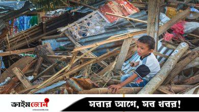 তাপপ্রবাহ ও বন্যা হচ্ছে একই সময়ে