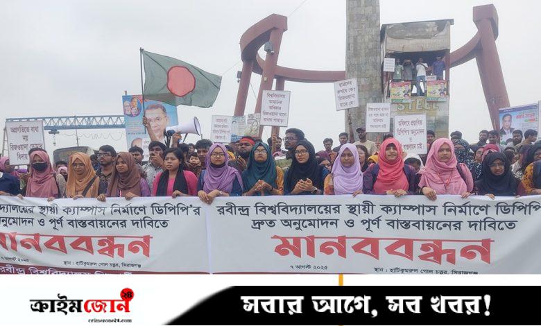 ডিপিপি অনুমোদন দাবিতে ৪৮ ঘণ্টার আল্টিমেটাম