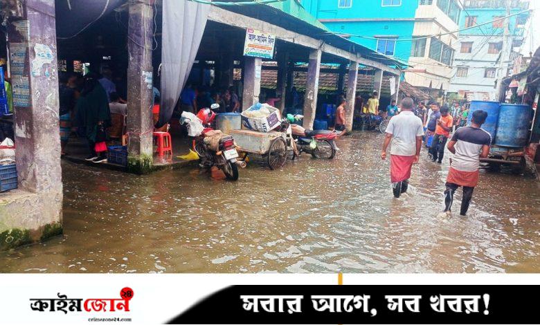 কেশবপুর পৌরসভায় জলাবদ্ধতা, ভোগান্তি চরমে