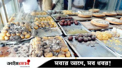 ছাই দিয়ে দোকানের দই-মিষ্টি নষ্ট করল দুর্বৃত্তরা