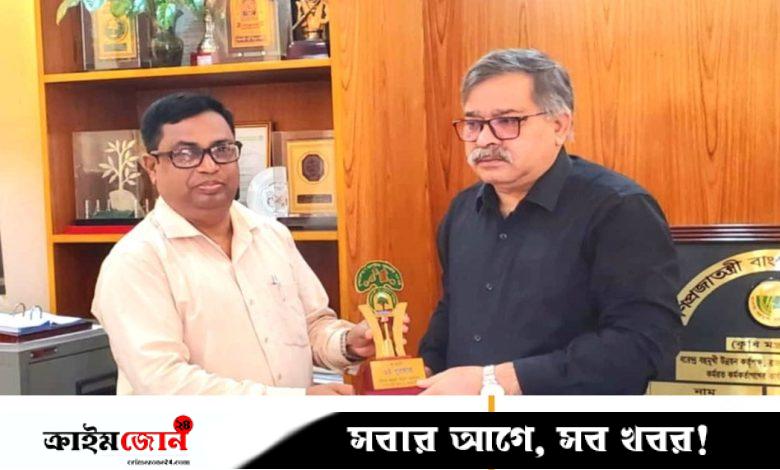 বৃক্ষরোপণে জাতীয় পুরস্কার পেল বিএমডিএ