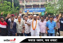 নেত্রকোনায় আদালতের রায়ে ৪ বছর পর ইউপি চেয়ারম্যান হলেন তাহের
