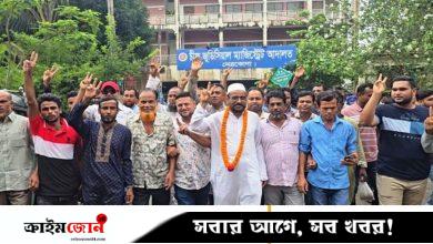 নেত্রকোনায় আদালতের রায়ে ৪ বছর পর ইউপি চেয়ারম্যান হলেন তাহের