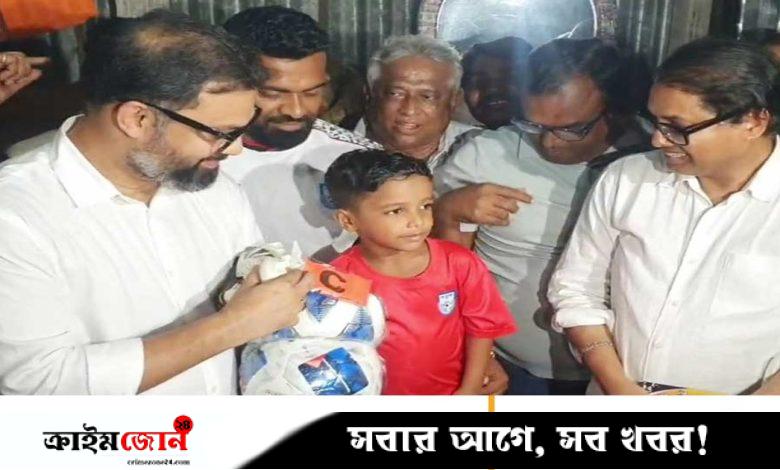 চাঁদপুরের খুদে ফুটবলার সোহানের দায়িত্ব নিলেন তারেক রহমান