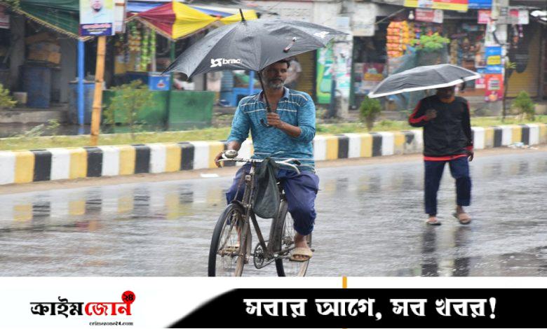 বৃষ্টিতে দিন শুরু হলেও ঢাকায় বাড়তে পারে গরম