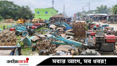 নান্দাইলে পুরোনো কৃষিযন্ত্রের ব্যতিক্রমী হাট, ভরসা গরিব কৃষকের