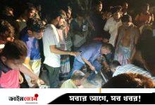 রেললাইন ভেঙে যাওয়ায় রাজশাহীতে আড়াই ঘণ্টা ট্রেন চলাচল বন্ধ