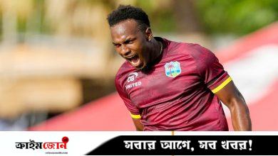 পাকিস্তান ম্যাচ শুরুর আগমুহূর্তে দুঃসংবাদ পেল উইন্ডিজ