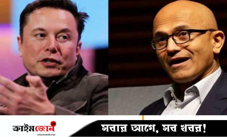 ওপেনএআই মাইক্রোসফটকে গিলে খাবে: নাদেলাকে মাস্কের সতর্কবার্তা
