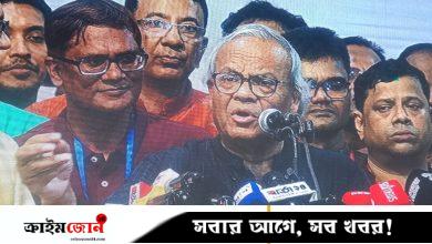 কলকাতায় অফিস খুলে দেশবিরোধী ষড়যন্ত্র শুরু করেছেন শেখ হাসিনা: রিজভী