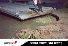 তীব্র স্রোতে ফের ভাঙল পাটুরিয়ার অস্থায়ী লঞ্চঘাট, লঞ্চ চলাচল বন্ধ