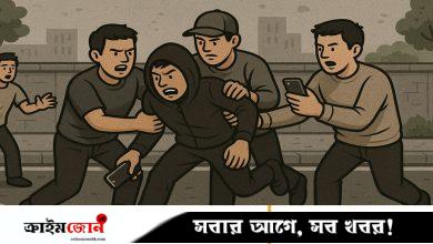 মোহাম্মদপুরে দিনে-দুপুরে চাপাতি ঠেকিয়ে ৪১ হাজার টাকা ছিনতাই