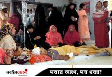 পূর্বশত্রুতার জেরে চালককে কুপিয়ে জখম, ইজিবাইকে আগুন
