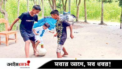 চাঁদপুরের বিস্ময়বালক হতে চায় মেসি