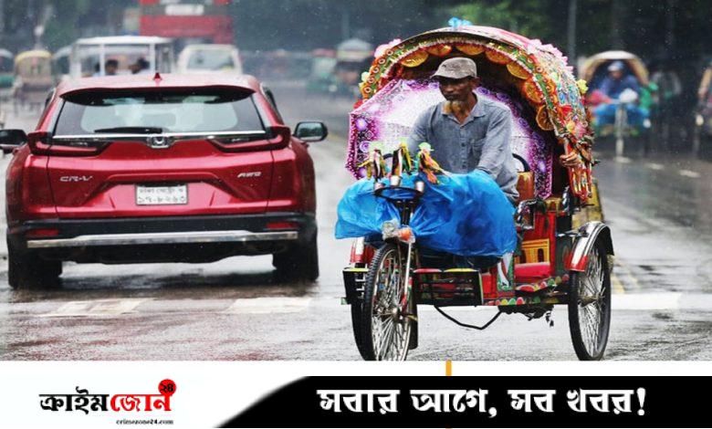 ঢাকায় থেমে থেমে বৃষ্টি, বাড়তে পারে দিনের তাপমাত্রা