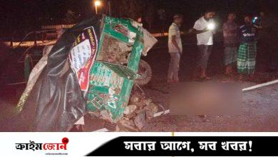 শাজাহানপুরে অটোরিকশায় অজ্ঞাত গাড়ির ধাক্কা, নিহত ১