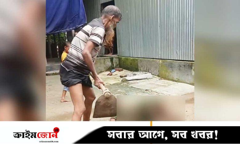 অসুস্থ স্ত্রীকে জীবন্ত কবর দেওয়ার চেষ্টা