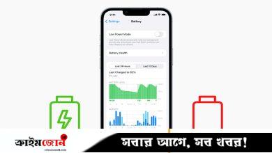 এক বছরে আইফোনের ব্যাটারি হেলথ কতটুকু কমে