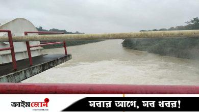৭ দিন পর বন্ধ করা হলো কাপ্তাইয়ের ১৬ জলকপাট