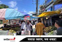 ফুটপাতে দোকান, যত্রতত্র পার্কিংয়ে মহাসড়কে যানজট