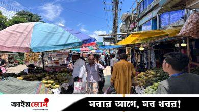 ফুটপাতে দোকান, যত্রতত্র পার্কিংয়ে মহাসড়কে যানজট