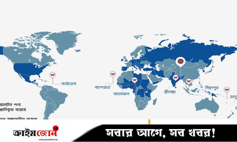 ওয়ালটন গত অর্থবছরে ৭ দেশে ব্র্যান্ড বিজনেস সম্প্রসারণ করেছে