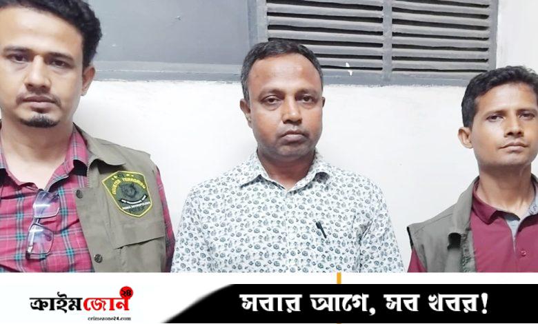 খিলক্ষেত থেকে কৃষক লীগের কেন্দ্রীয় নেতা রশিদ গ্রেপ্তার