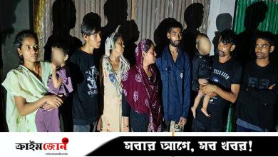 পাটগ্রাম সীমান্ত দিয়ে ৯ জনকে ঠেলে পাঠাল বিএসএফ