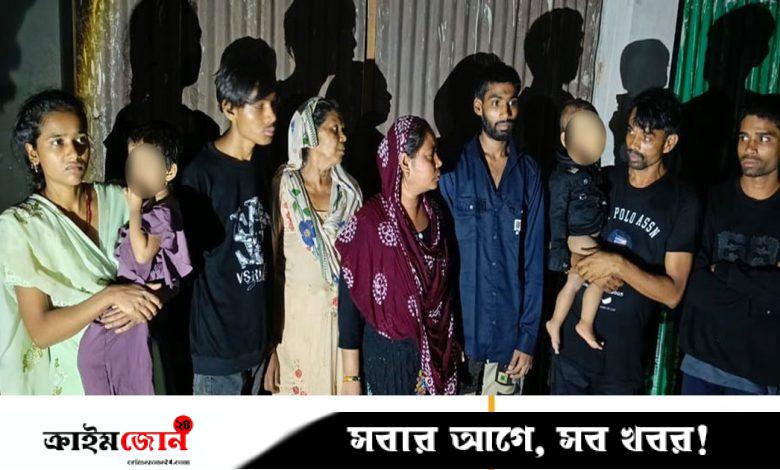 পাটগ্রাম সীমান্ত দিয়ে ৯ জনকে ঠেলে পাঠাল বিএসএফ