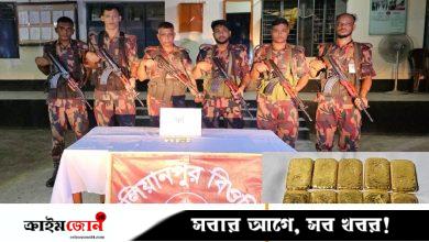 সীমান্তে চোরাকারবারির ফেলে যাওয়া ব্যাগে মিলল আড়াই কোটি টাকার সোনা